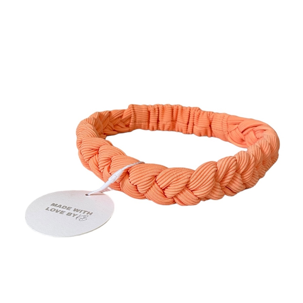 *NWT* Dew Edit by Kaitlyn Bristowe You Dew You Fall Braided Headband Orange‎